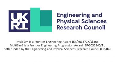 MultiSim is a Frontier Engineering Award (EP/K03877X/1) and MultiSim2 is a Frontier Engineering Progression Award (EP/S032940/1), both funded by the Engineering and Physical Sciences Research Council (EPSRC).